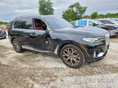 Czwarte zdjęcie samochodu z boku: 2019 BMW X7 XDRIVE40I VIN:5UXCW2C50KL084951 - miniatura