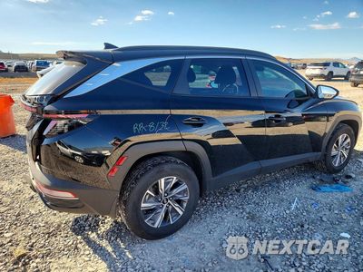 Trzecie zdjęcie samochodu z tyłu: 2023 HYUNDAI TUCSON BLUE VIN:KM8JBCA15PU121452 - miniatura