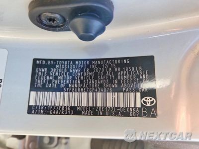 Zdjęcie 12 z 12 samochodu: 2016 TOYT COROLLA VIN:5YFBURHE7GP434076 - miniatura