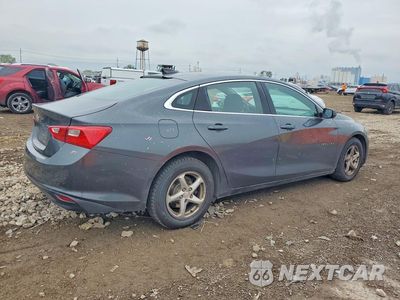 Trzecie zdjęcie samochodu z tyłu: 2017 CHEVROLET MALIBU LS VIN:1G1ZB5ST7HF176034 - miniatura