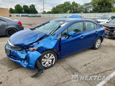 2012 HONDA CIVIC LX 19XFB2F55CE075906 - główne zdjęcie licytacji z USA - miniatura