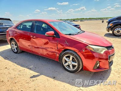 Czwarte zdjęcie samochodu z boku: 2015 TOYOTA COROLLA S PLUS VIN:5YFBURHEXFP285077 - miniatura