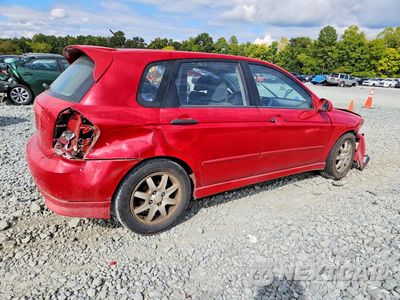 Trzecie zdjęcie samochodu z tyłu: 2006 KIA SPECTRA SPECTRA5 VIN:KNAFE161765339669 - miniatura