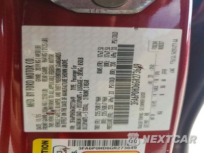 Zdjęcie 12 z 12 samochodu: 2016 FORD FUSION SE VIN:3FA6P0HD6GR273649 - miniatura