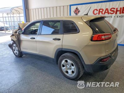 Drugie zdjęcie samochodu z przodu: 2014 JEEP CHEROKEE SPORT VIN:1C4PJMAB0EW273110 - miniatura