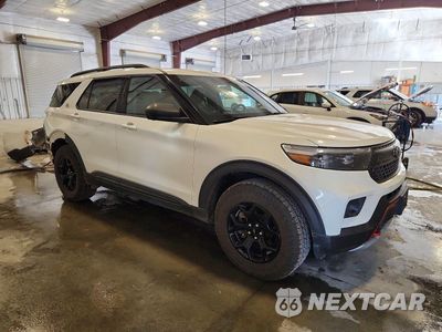 Czwarte zdjęcie samochodu z boku: 2022 FORD EXPLORER TIMBERLINE VIN:1FMSK8JH5NGA98166 - miniatura