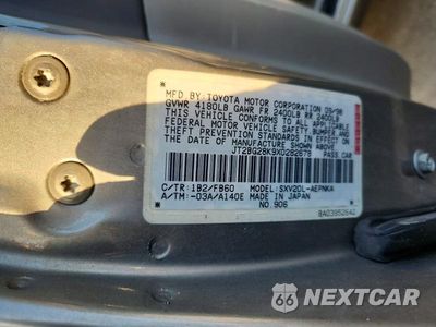 Zdjęcie 12 z 12 samochodu: 1999 TOYOTA CAMRY LE VIN:JT2BG28K9X0282678 - miniatura