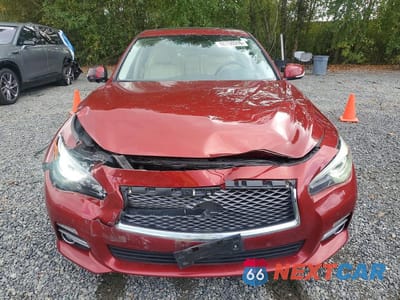 Piąte zdjęcie samochodu w środku: 2015 INFINITI Q50 PREMIUM VIN:JN1BV7AR6FM402268 - miniatura