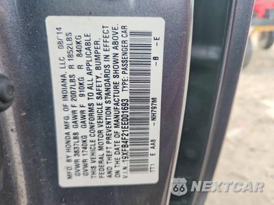 Zdjęcie 13 z 13 samochodu: 2014 HONDA CIVIC HYBRID VIN:19XFB4F21EE001693 - miniatura