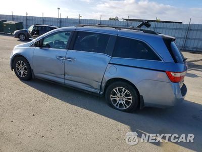 Drugie zdjęcie samochodu z przodu: 2011 HONDA ODYSSEY EXL VIN:5FNRL5H64BB098054 - miniatura
