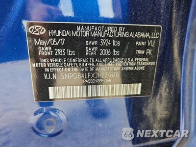 Zdjęcie 12 z 12 samochodu: 2018 HYUNDAI ELANTRA SEL VIN:5NPD84LFXJH227878 - miniatura