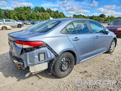 Trzecie zdjęcie samochodu z tyłu: 2022 TOYOTA COROLLA LE VIN:5YFEPMAE4NP388219 - miniatura