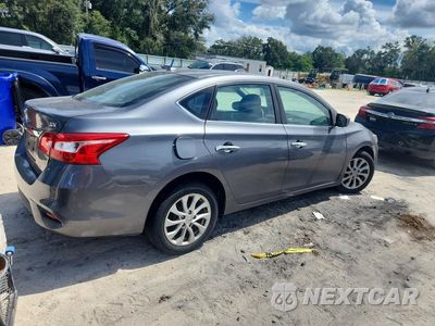 Trzecie zdjęcie samochodu z tyłu: 2019 NISSAN SENTRA SV VIN:3N1AB7APXKL611410 - miniatura