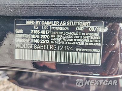 Zdjęcie 12 z 12 samochodu: 2014 MERCEDES-BENZ C 300 4MATIC VIN:WDDGF8AB8ER312894 - miniatura
