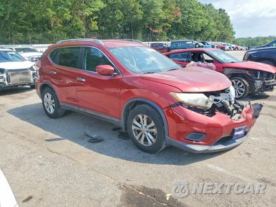 Czwarte zdjęcie samochodu z boku: 2016 NISSAN ROGUE SV VIN:5N1AT2MN3GC810823 - miniatura