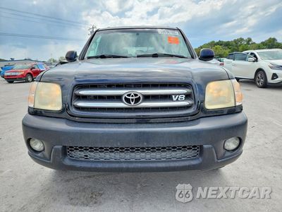 Piąte zdjęcie samochodu w środku: 2001 TOYOTA SEQUOIA LIMITED VIN:5TDZT38A31S054419 - miniatura