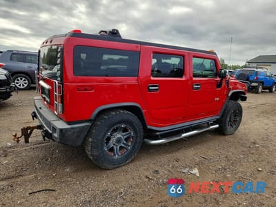 Trzecie zdjęcie samochodu z tyłu: 2004 HUMMER H2 VIN:5GRGN23U04H115455 - miniatura
