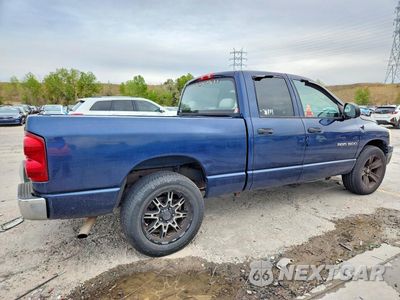 Trzecie zdjęcie samochodu z tyłu: 2007 DODGE RAM 1500 ST VIN:1D7HA18PX7J584277 - miniatura