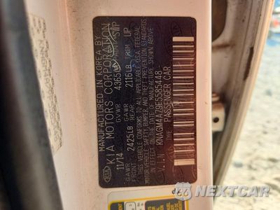Zdjęcie 13 z 13 samochodu: 2015 KIA OPTIMA LX VIN:KNAGM4A79F5585448 - miniatura