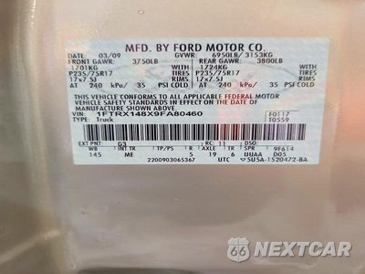 Zdjęcie 13 z 13 samochodu: 2009 FORD F-150 SUPERCAB VIN:1FTRX148X9FA80460 - miniatura