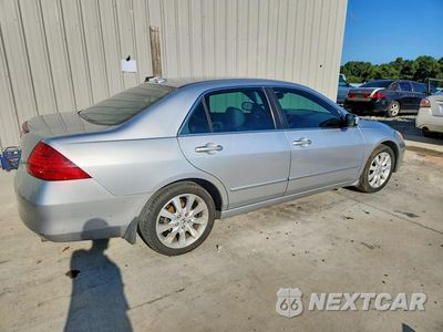 Trzecie zdjęcie samochodu z tyłu: 2007 HONDA ACCORD EX VIN:1HGCM66527A021655 - miniatura