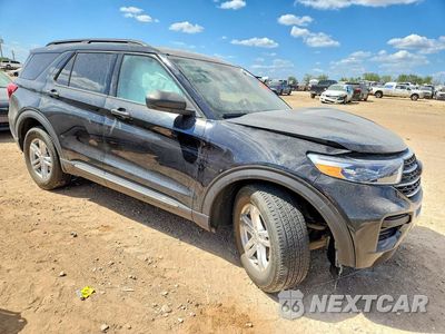 Czwarte zdjęcie samochodu z boku: 2020 FORD EXPLORER XLT VIN:1FMSK7DH6LGC27986 - miniatura