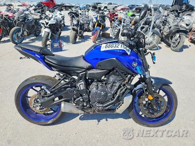 2024 YAMAHA MT07 JYARM32E9RA008445 - główne zdjęcie licytacji z USA - miniatura