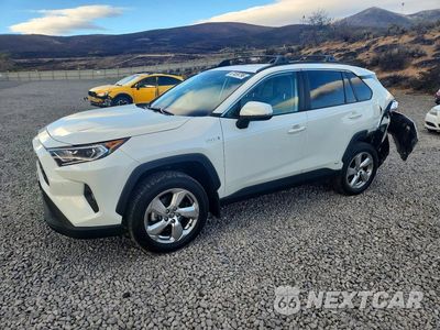2021 TOYOTA RAV4 HYBRID XLE PREMIUM 4T3B6RFV2MU008133 - główne zdjęcie licytacji z USA - miniatura