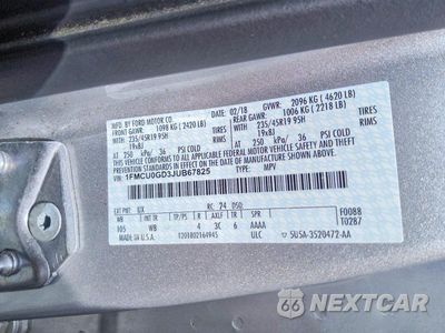 Zdjęcie 13 z 14 samochodu: 2018 FORD ESCAPE SE VIN:1FMCU0GD3JUB67825 - miniatura