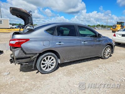 Trzecie zdjęcie samochodu z tyłu: 2017 NISSAN SENTRA S VIN:3N1AB7AP4HY278326 - miniatura