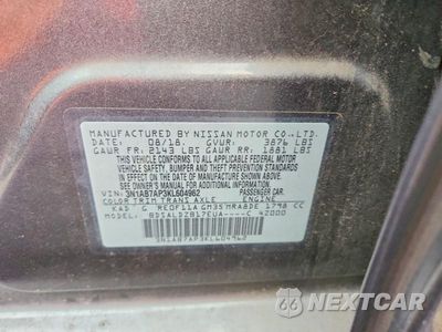 Zdjęcie 13 z 13 samochodu: 2019 NISSAN SENTRA SV VIN:3N1AB7AP3KL604962 - miniatura
