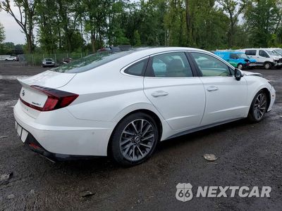 Trzecie zdjęcie samochodu z tyłu: 2022 HYUNDAI SONATA LIMITED VIN:KMHL34J27NA179159 - miniatura