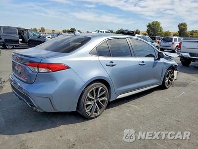 Trzecie zdjęcie samochodu z tyłu: 2021 TOYOTA COROLLA SE VIN:JTDS4MCEXMJ079317 - miniatura