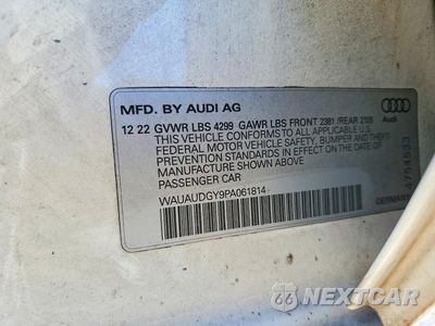 Zdjęcie 12 z 12 samochodu: 2023 AUDI A3 PREMIUM VIN:WAUAUDGY9PA061814 - miniatura