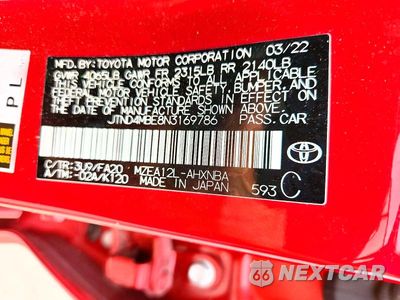 Zdjęcie 12 z 12 samochodu: 2022 TOYOTA COROLLA HATCHBACK SE VIN:JTND4MBE8N3169786 - miniatura