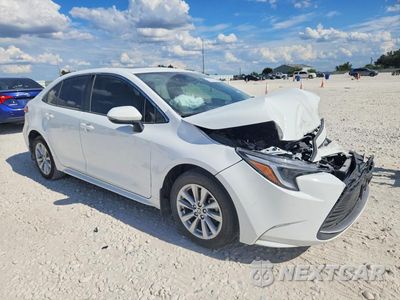Czwarte zdjęcie samochodu z boku: 2025 TOYOTA COROLLA HYBRID XLE VIN:JTDBCMFE0S3097471 - miniatura