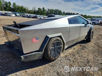 Trzecie zdjęcie samochodu z tyłu: 2024 TESLA CYBERTRUCK VIN:7G2CEHED9RA006171 - miniatura