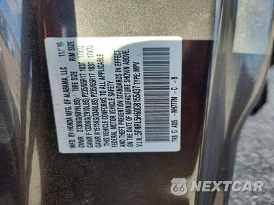 Zdjęcie 14 z 14 samochodu: 2016 HONDA ODYSSEY EXL VIN:5FNRL5H60GB155437 - miniatura