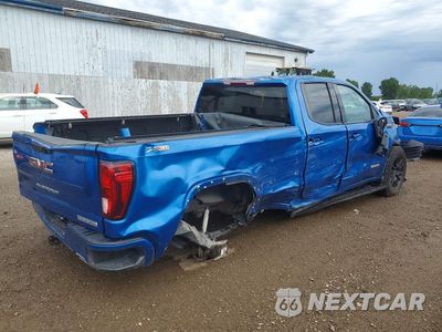 Trzecie zdjęcie samochodu z tyłu: 2022 GMC SIERRA K1500 ELEVATION VIN:1GTRUCED0NZ592852 - miniatura