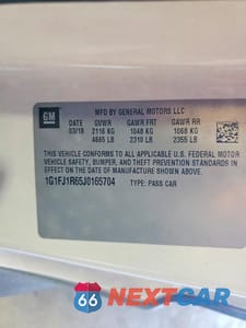 Zdjęcie 12 z 12 samochodu: 2018 CHEVROLET CAMARO ZL1 VIN:1G1FJ1R65J0165704 - miniatura