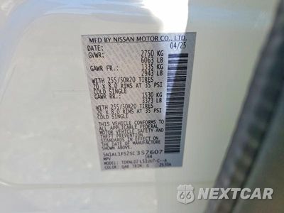 Zdjęcie 13 z 13 samochodu: 2025 INFINITI QX60 LUXE VIN:5N1AL1FS2SC357607 - miniatura