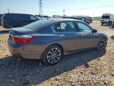 Trzecie zdjęcie samochodu z tyłu: 2014 HONDA ACCORD EXL VIN:1HGCR3F80EA018163 - miniatura