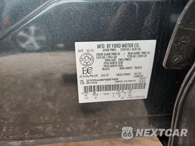 Zdjęcie 12 z 12 samochodu: 2015 FORD EDGE SEL VIN:2FMTK4J86FBB51429 - miniatura