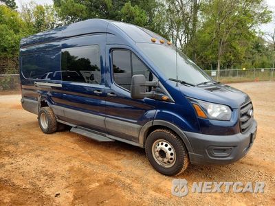 Czwarte zdjęcie samochodu z boku: 2020 FORD TRANSIT T-350 HD VIN:1FTRS4VG9LKB10049 - miniatura