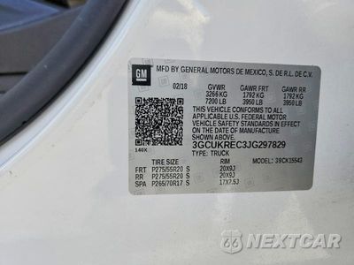Zdjęcie 13 z 13 samochodu: 2018 CHEVROLET SILVERADO K1500 LT VIN:3GCUKREC3JG297829 - miniatura