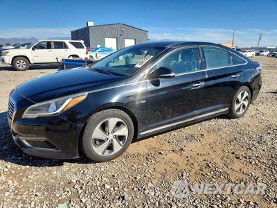 2017 HYUNDAI SONATA HYBRID LIMITED KMHE34L1XHA051614 - główne zdjęcie licytacji z USA - miniatura