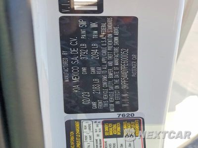 Zdjęcie 12 z 12 samochodu: 2023 KIA FORTE GT LINE VIN:3KPF54AD7PE600052 - miniatura