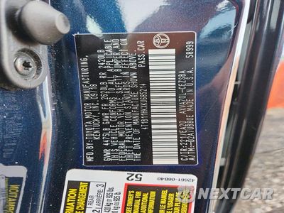 Zdjęcie 13 z 13 samochodu: 2019 TOYOTA CAMRY SE VIN:4T1B11HKXKU685214 - miniatura