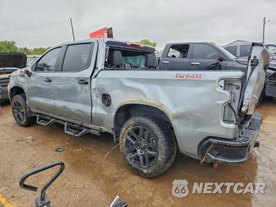 Drugie zdjęcie samochodu z przodu: 2023 CHEVROLET SILVERADO K1500 LT TRAIL BOSS VIN:3GCUDFED5PG234578 - miniatura