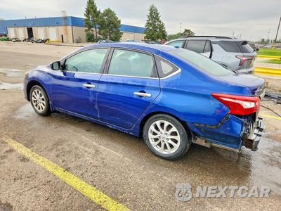 Drugie zdjęcie samochodu z przodu: 2019 NISSAN SENTRA SV VIN:3N1AB7AP4KY249805 - miniatura